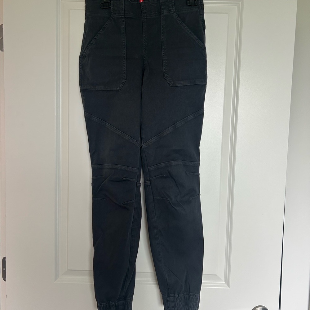 SPANX Dark Gray Boyfriend Cargo Pants